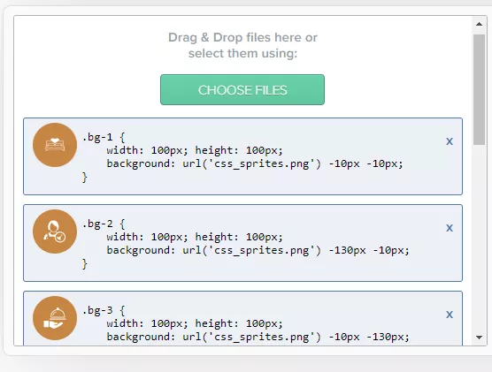 css code from generator