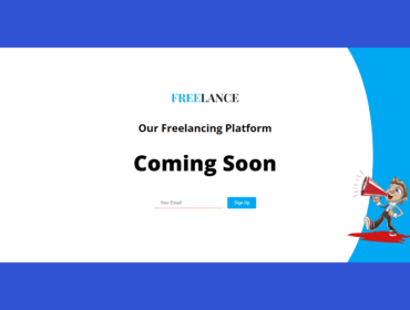 Coming Soon landing page